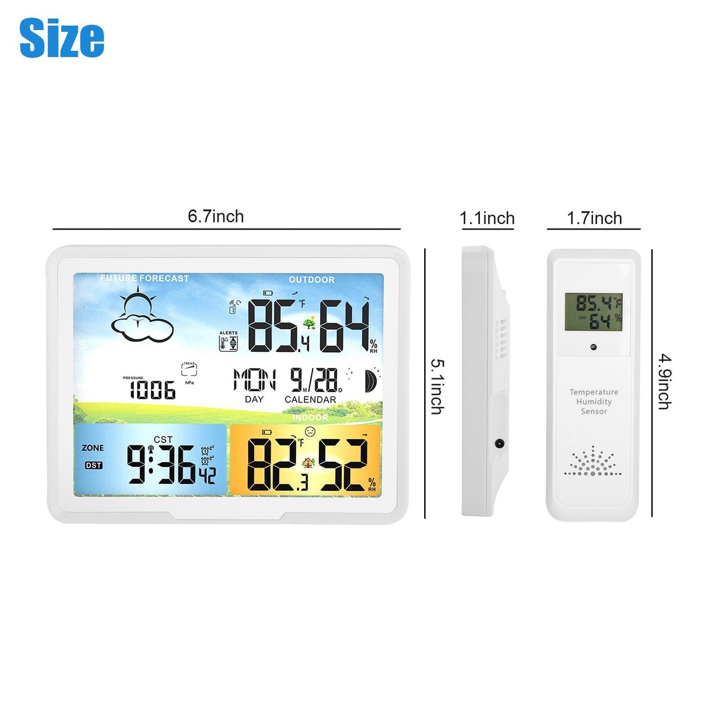 Weather Station Indoor Outdoor