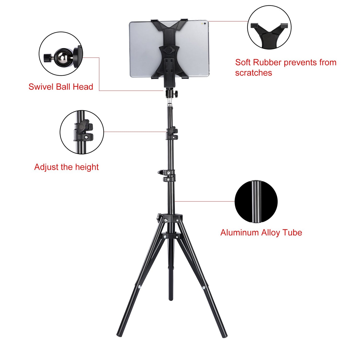 L16-0806C Tablet Tripod Stand Mount