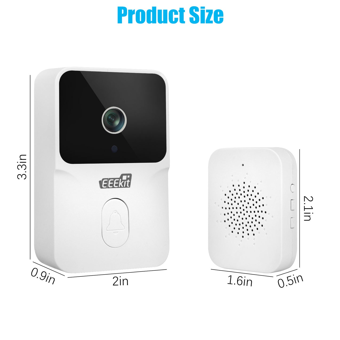 EEEKit Wireless Doorbell with Camera