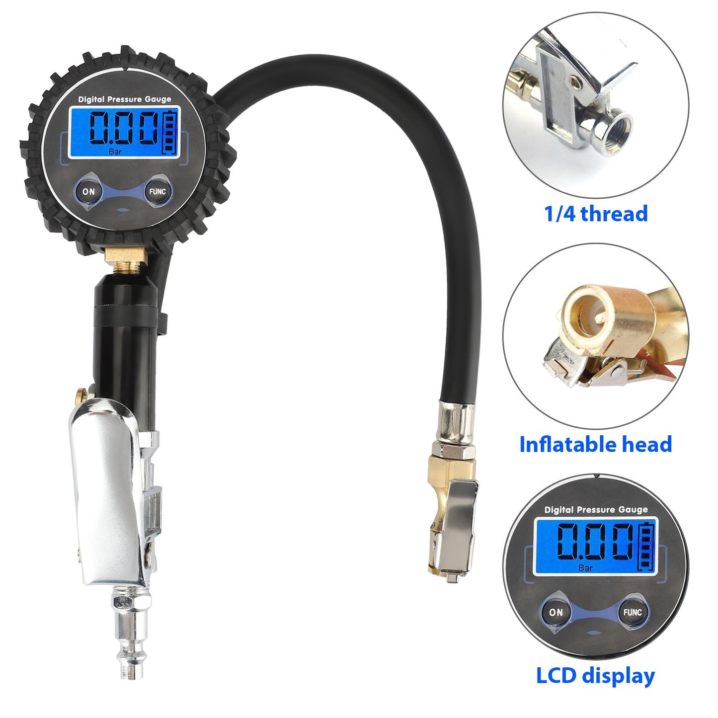 Digital Tire Inflation Meter