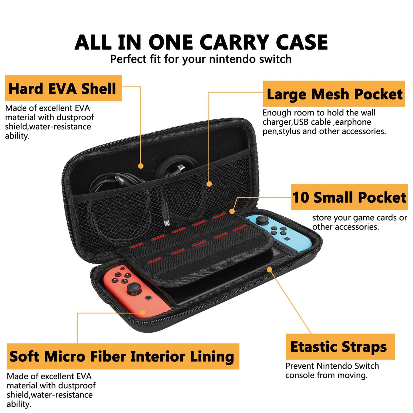 16 in 1 Carrying Case For Nintendo Switch