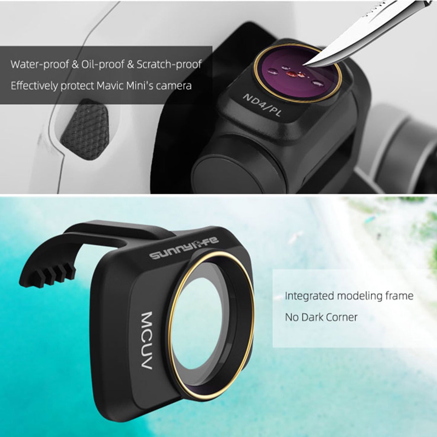 Lens Filter Set for DJI Mavic Mini Drone Camera