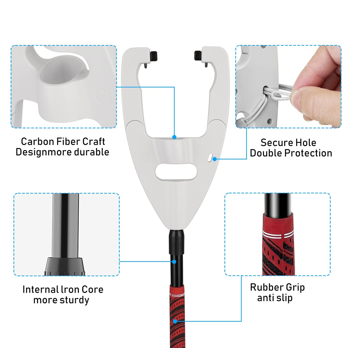 VR Golf Club Handle Accessory FOR Oculus Quest 2