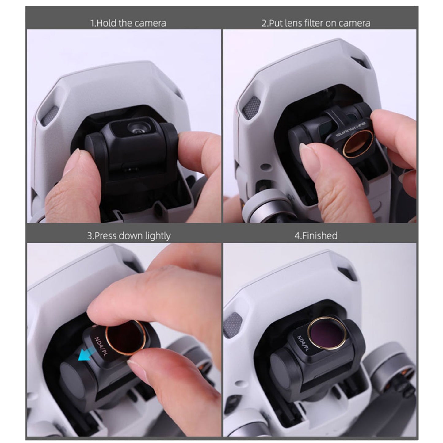 Lens Filter Set for DJI Mavic Mini Drone Camera