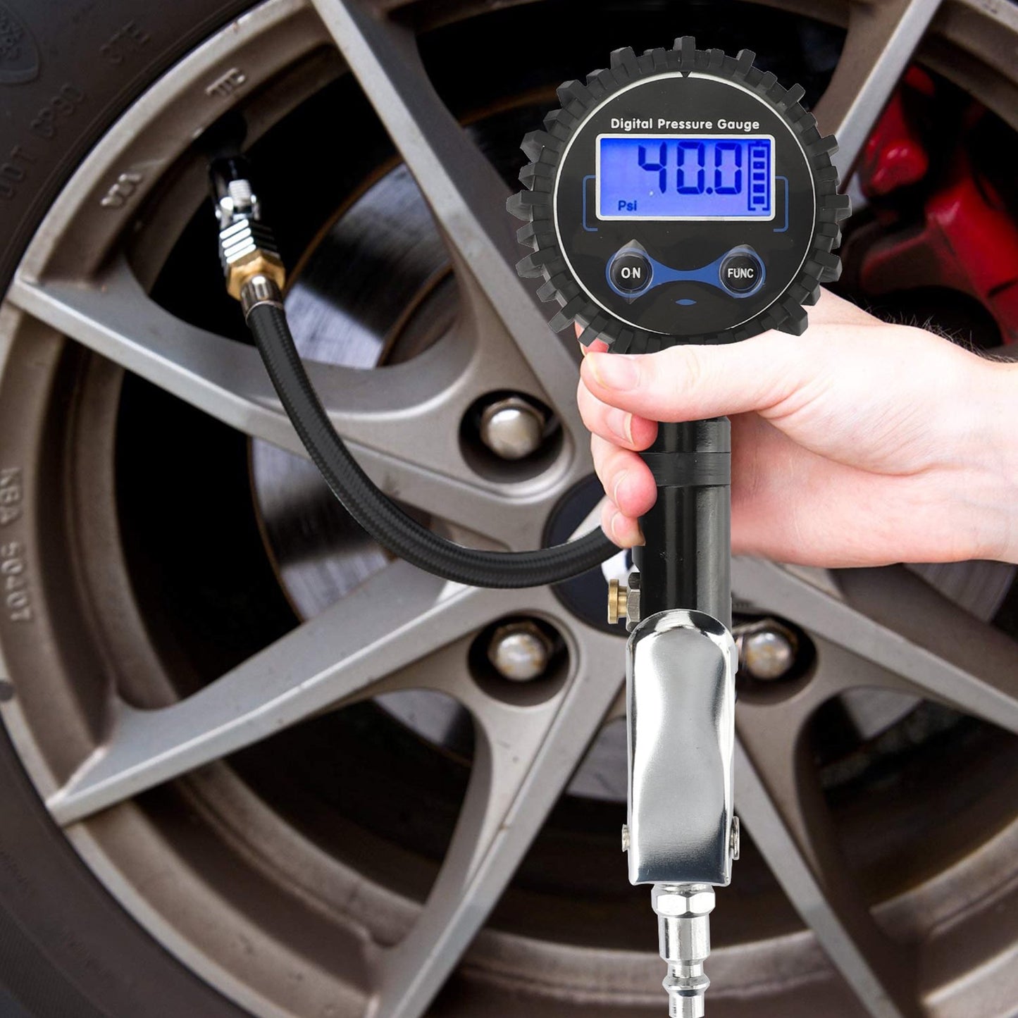 Digital Tire Inflation Meter